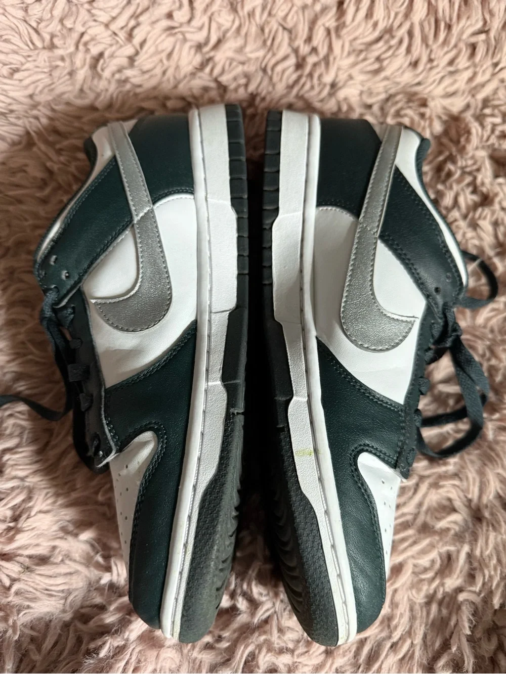 Nike Low-Top Sneakers in White and Black